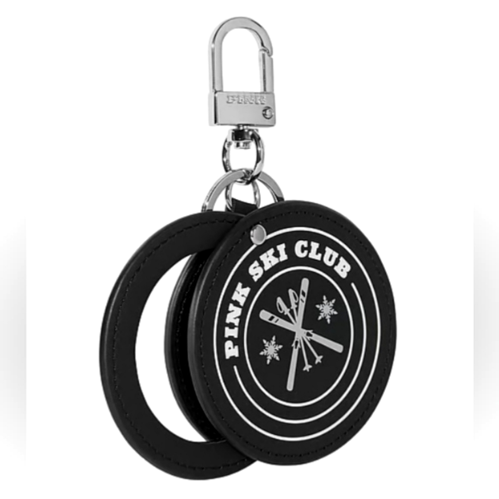 PINK Mirror Keychain Charm